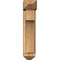 Ekena Millwork Westlake Arts and Crafts Rough Sawn Bracket w/ Offset Brace, Western Red Cedar, 6"W x 16"D x 28"H BKT0604X16X28WTL03RWR - alternate 2